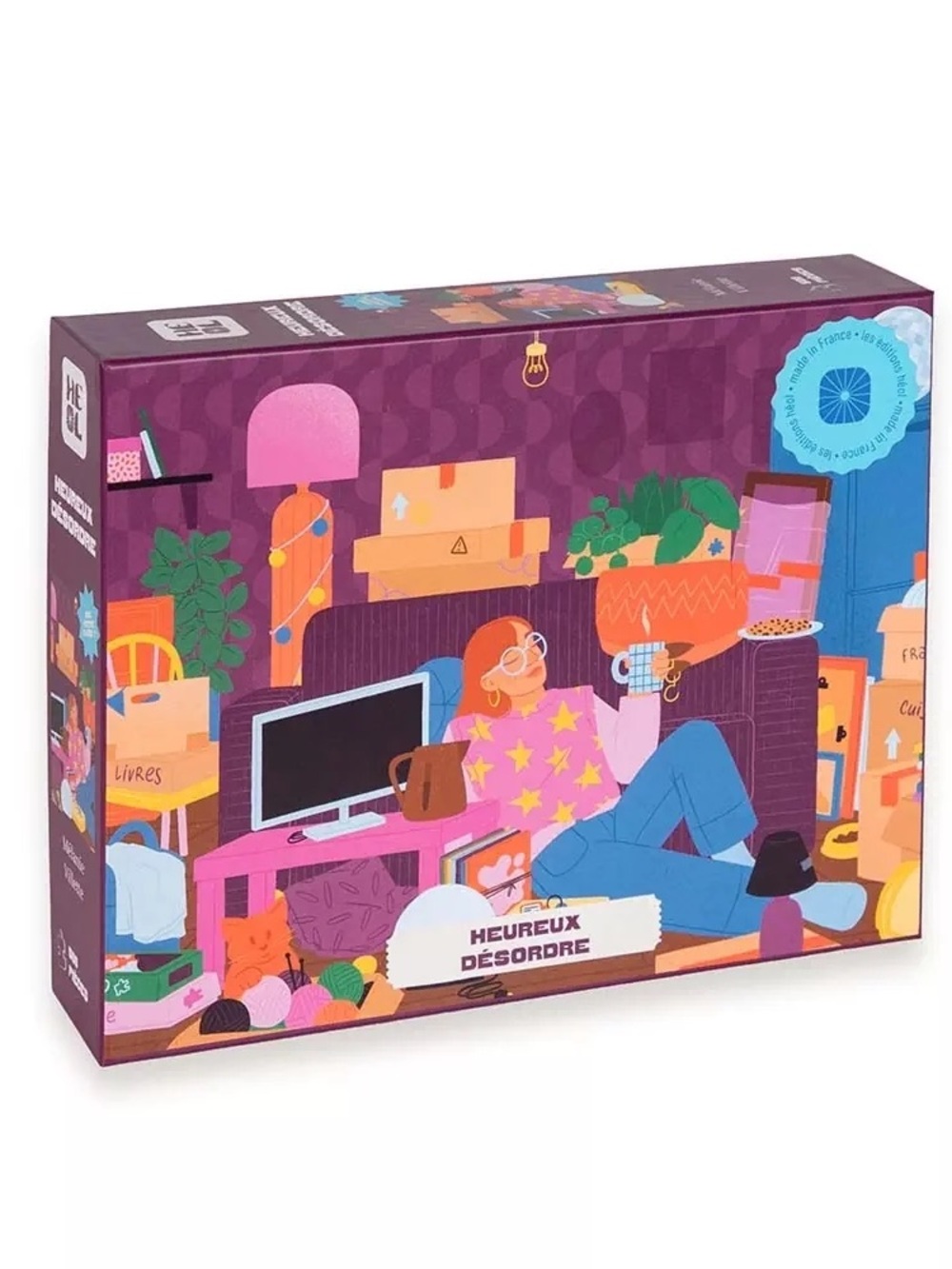 HEOL EDITIONS HEUREUX DÉSORDRE Jigsaw Puzzle